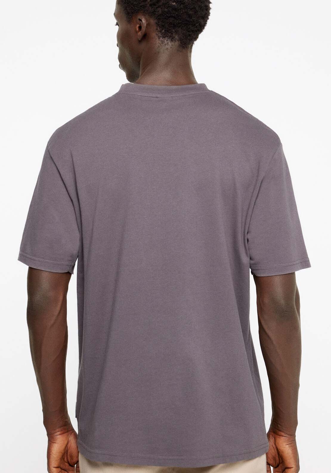 Springfield Photo print T-shirt - Grey 3 Shaws Department Stores