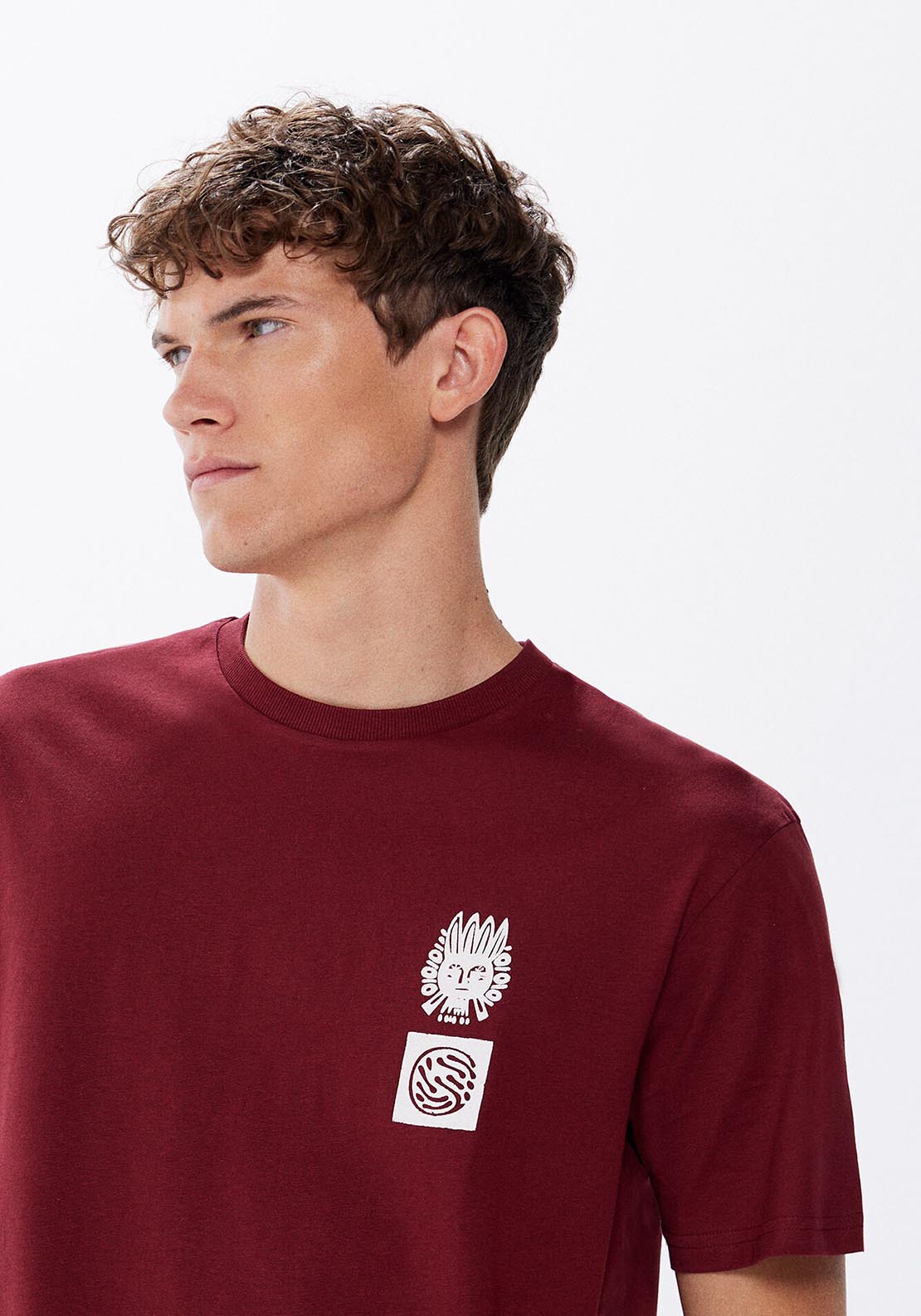 Springfield The tribe T-shirt - Red 6 Shaws Department Stores