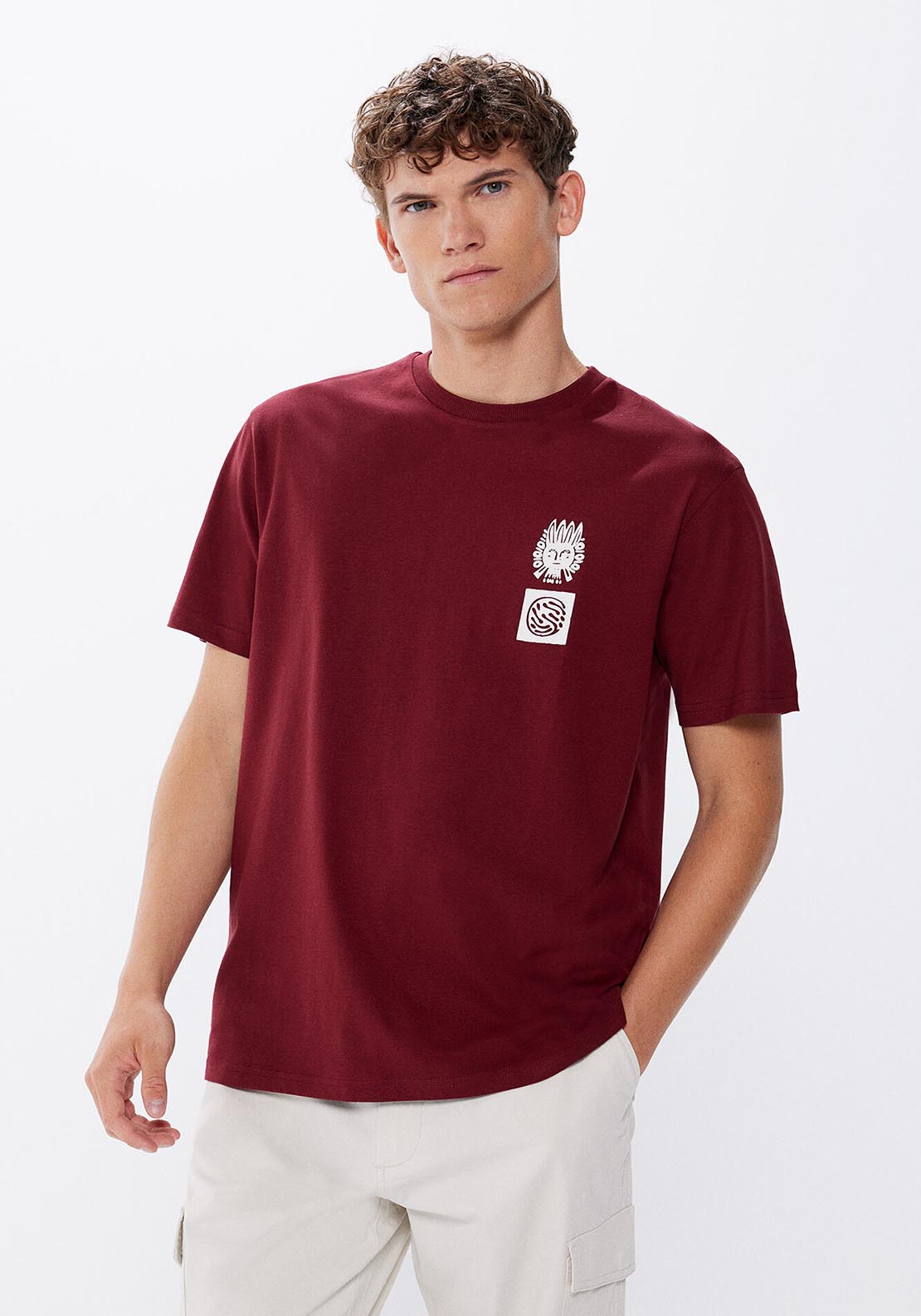 Springfield The tribe T-shirt - Red 1 Shaws Department Stores