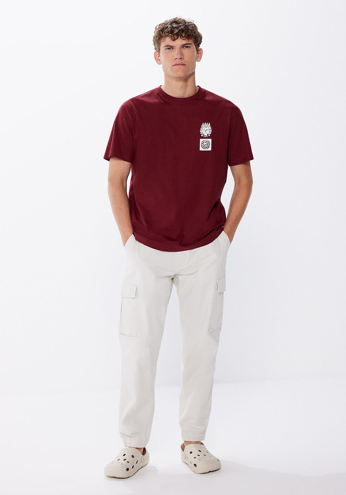 Springfield The tribe T-shirt - Red 7 Shaws Department Stores