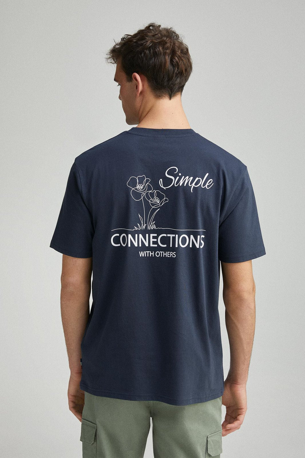 Springfield Sample collections t-shirt - Blue 6 Shaws Department Stores