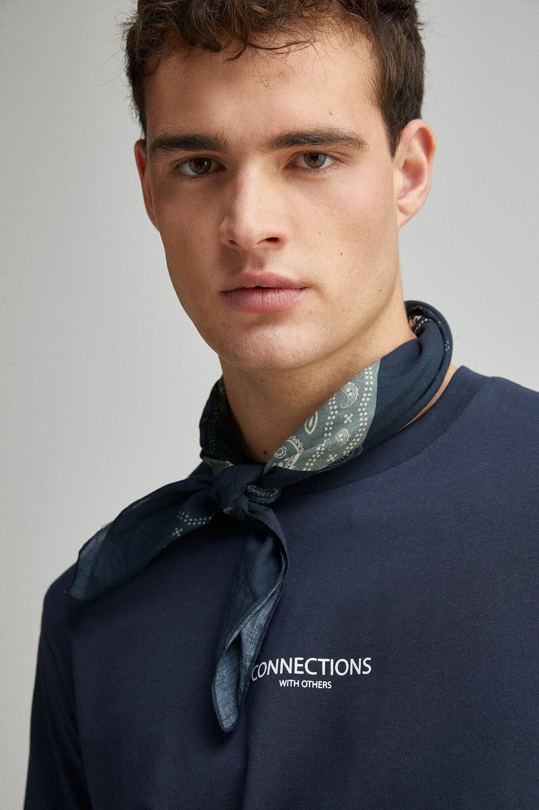 Springfield Sample collections t-shirt - Blue 1 Shaws Department Stores