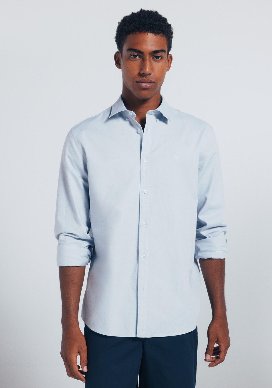 Textured Shirt - Blue