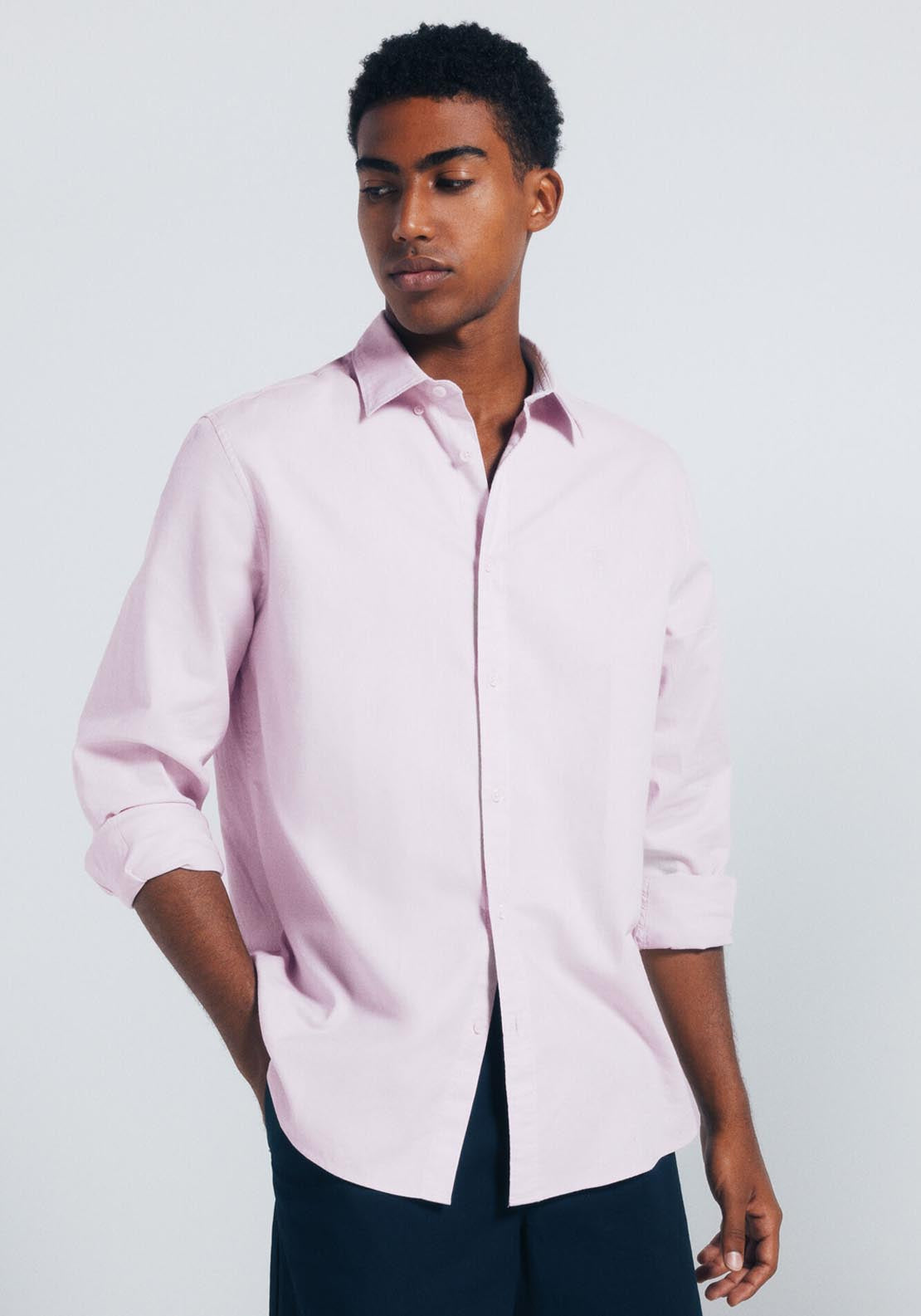 Textured Shirt - Pink