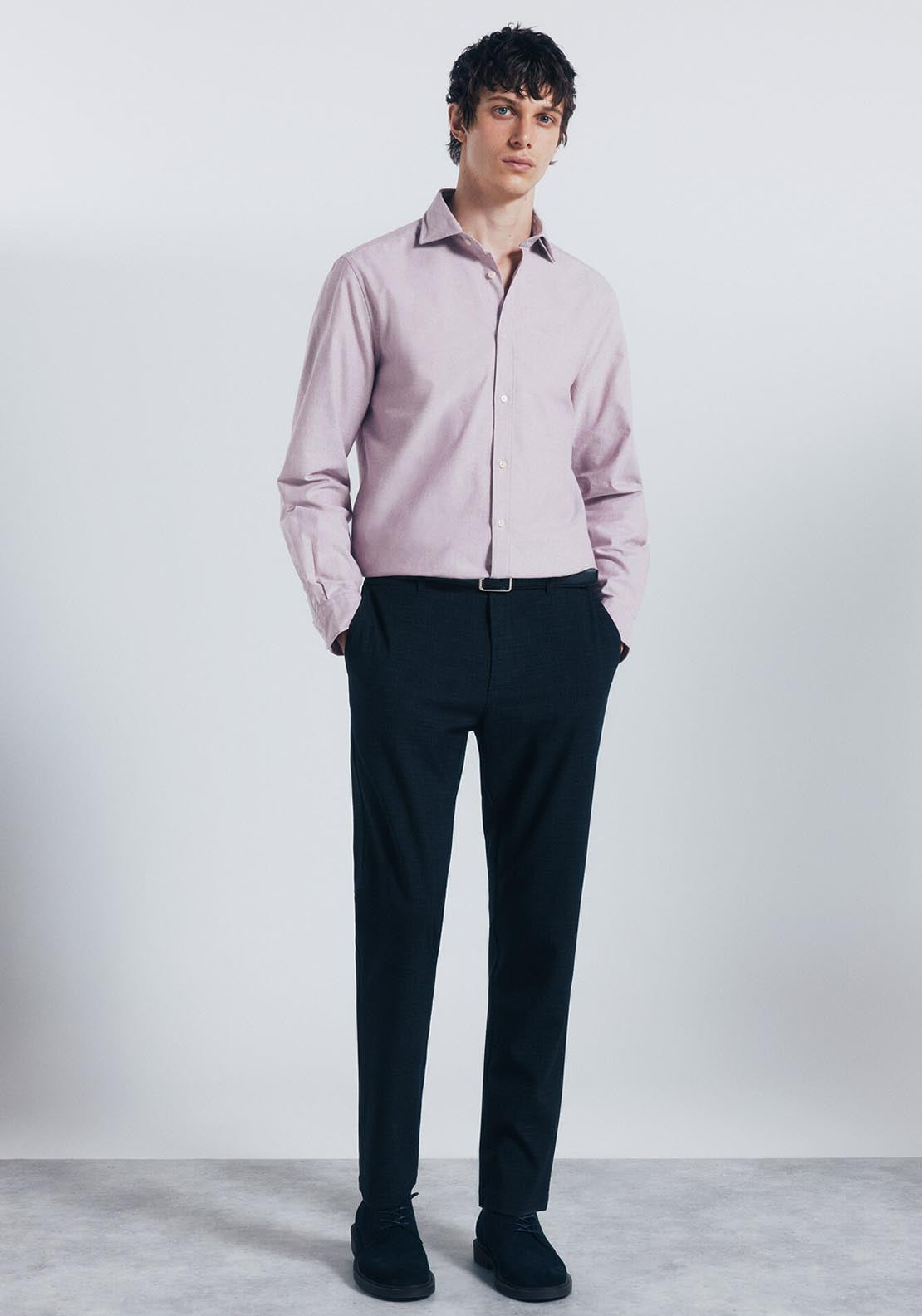 Lightweight Oxford Shirt - Red
