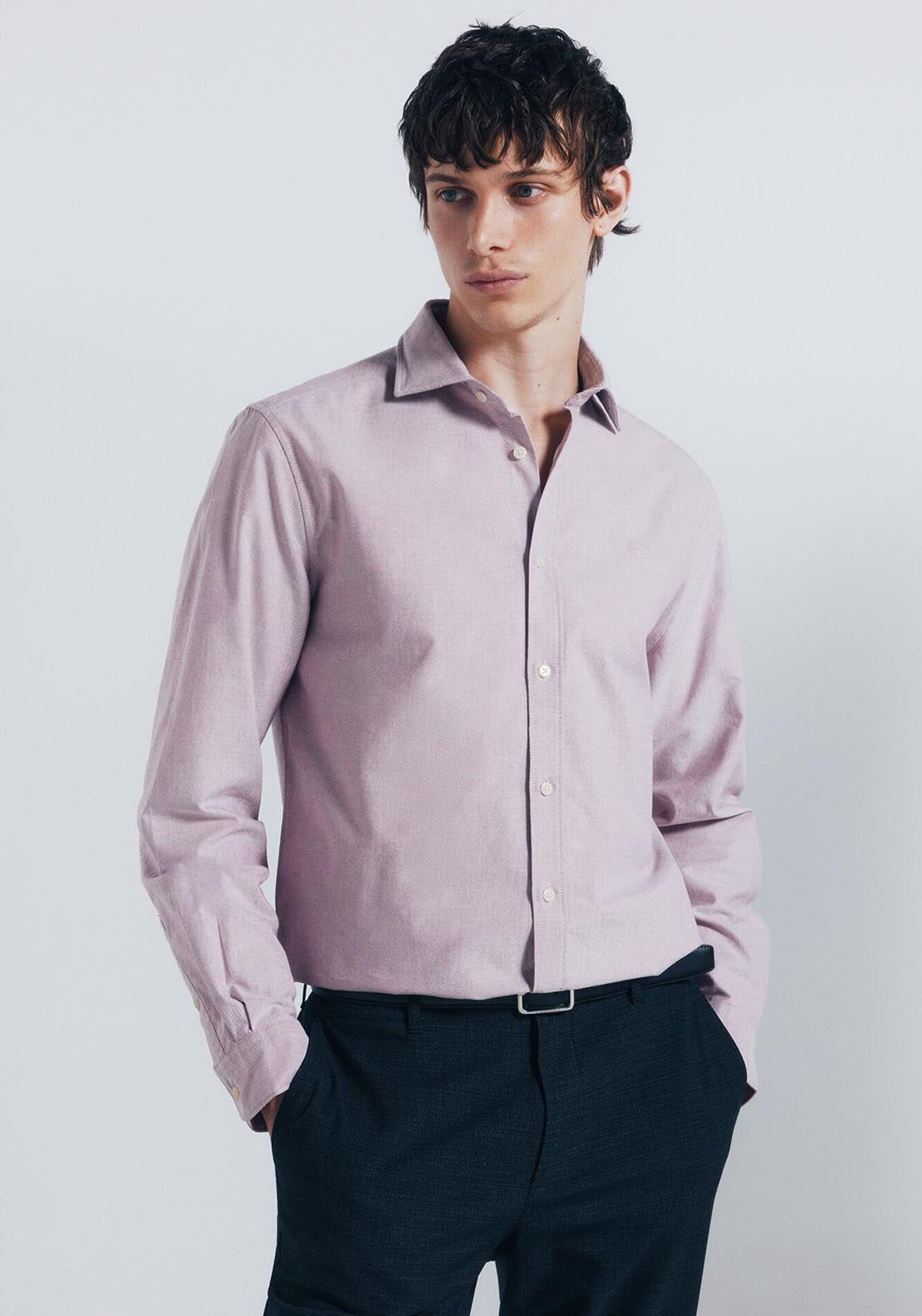 Lightweight Oxford Shirt - Red