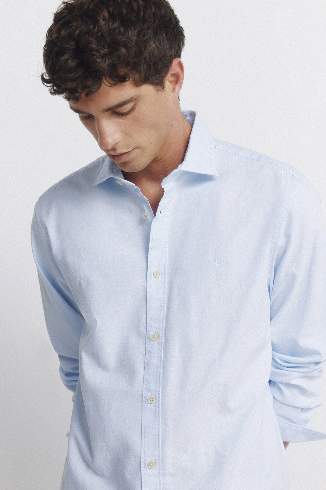Lightweight Oxford Shirt - Blue