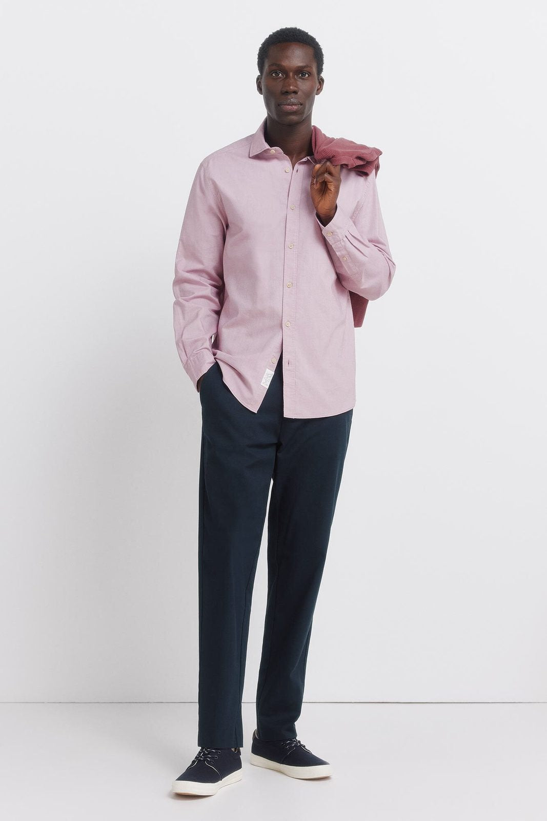 Lightweight Oxford Shirt - Orange