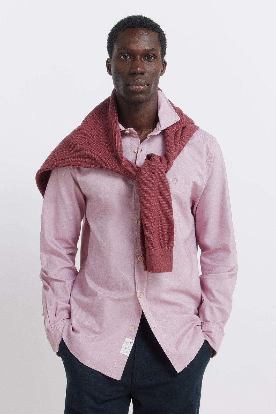 Lightweight Oxford Shirt - Orange