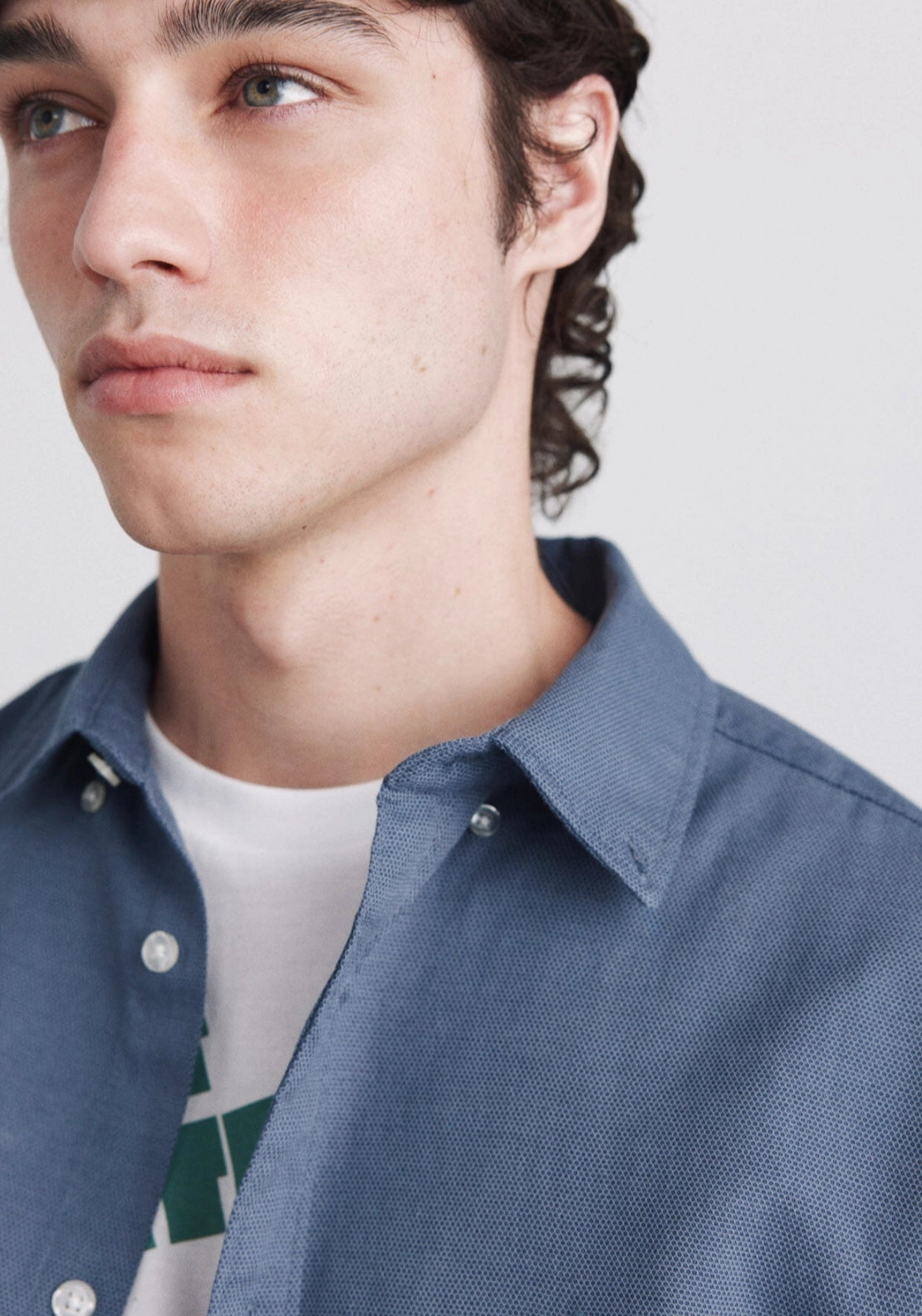 Trevi Structure Shirt - Blue