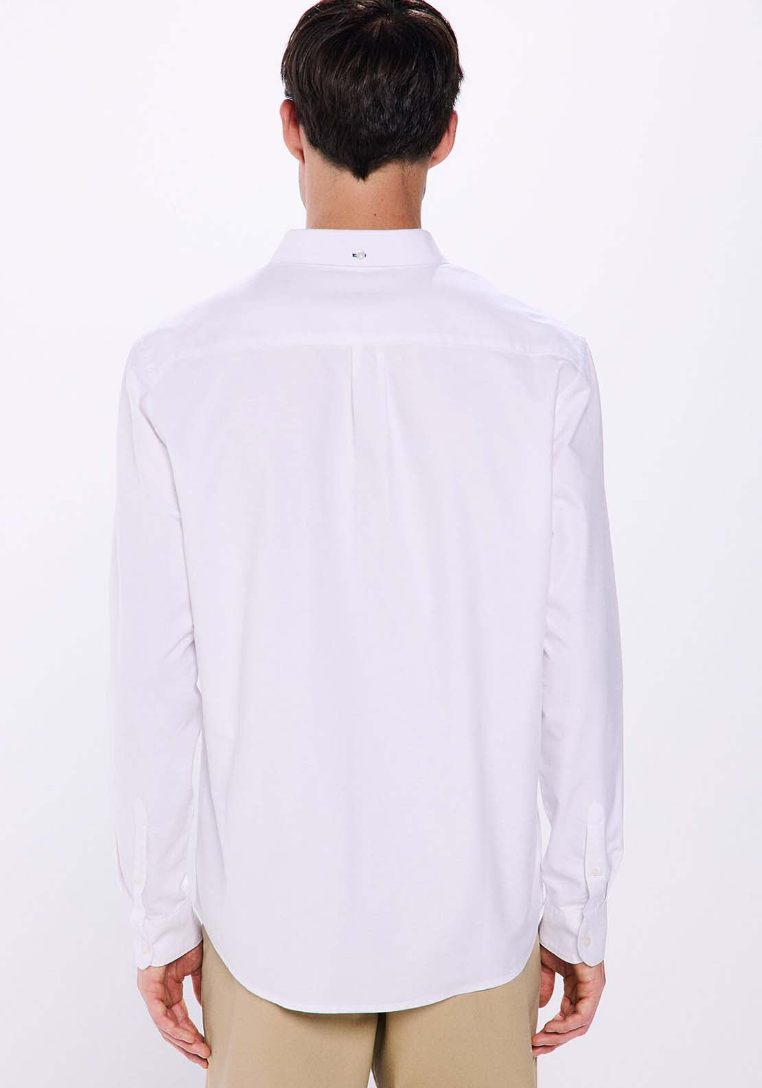 Springfield Oxford shirt - White 2 Shaws Department Stores