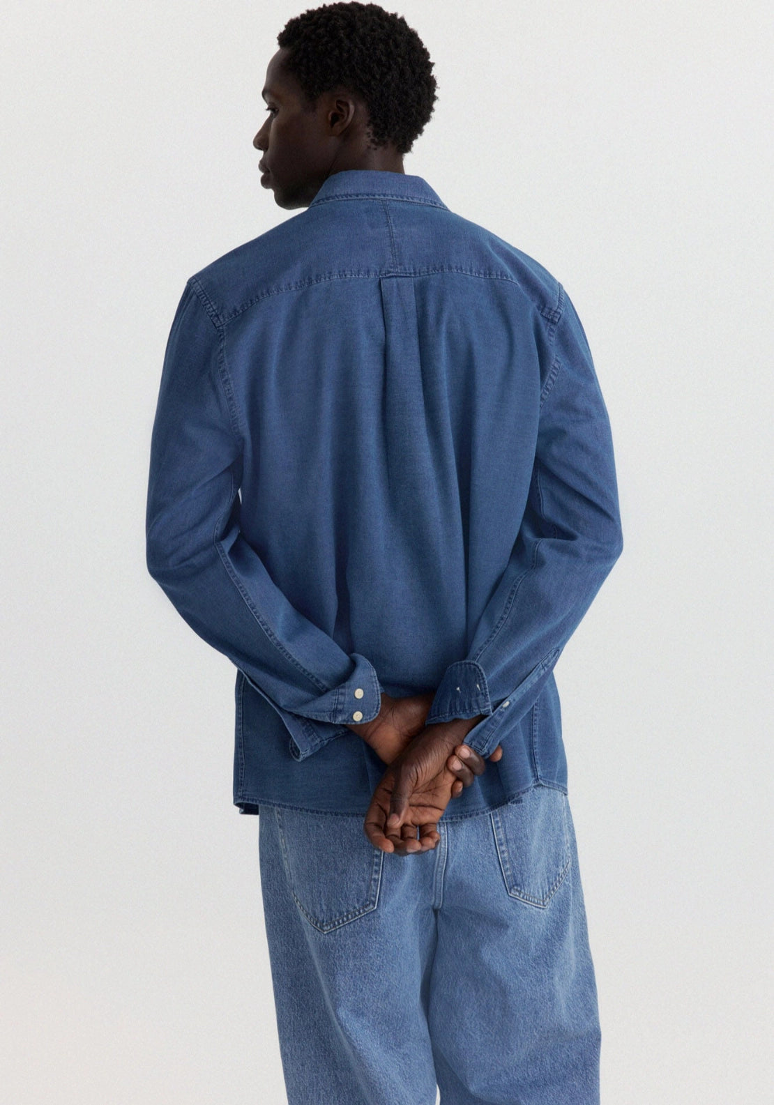 Casual Denim Shirt - Blue