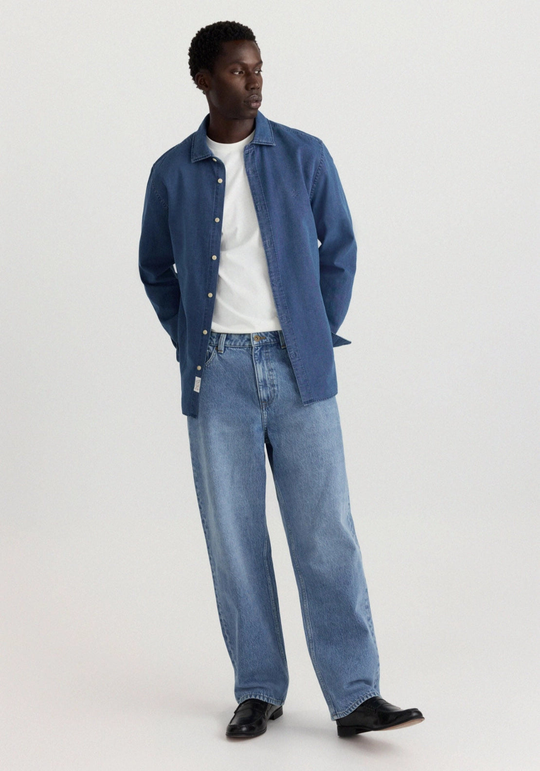 Casual Denim Shirt - Blue