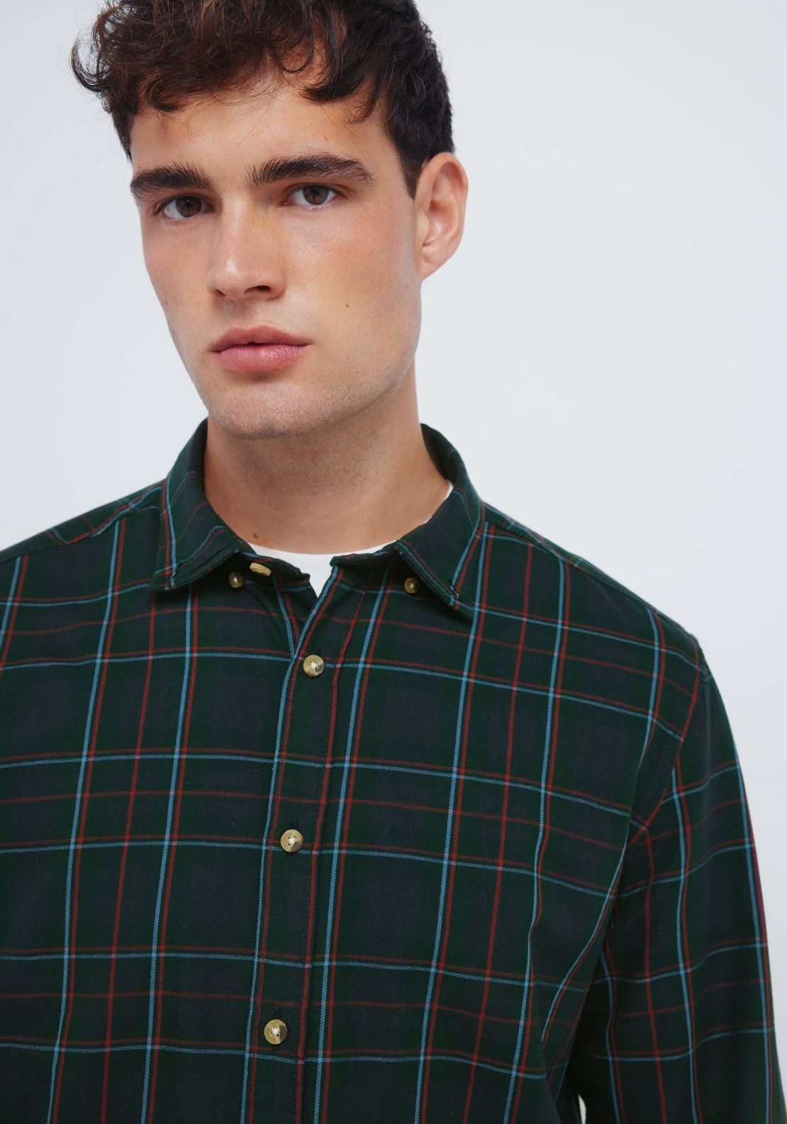 Tartan Plaid Shirt - Green