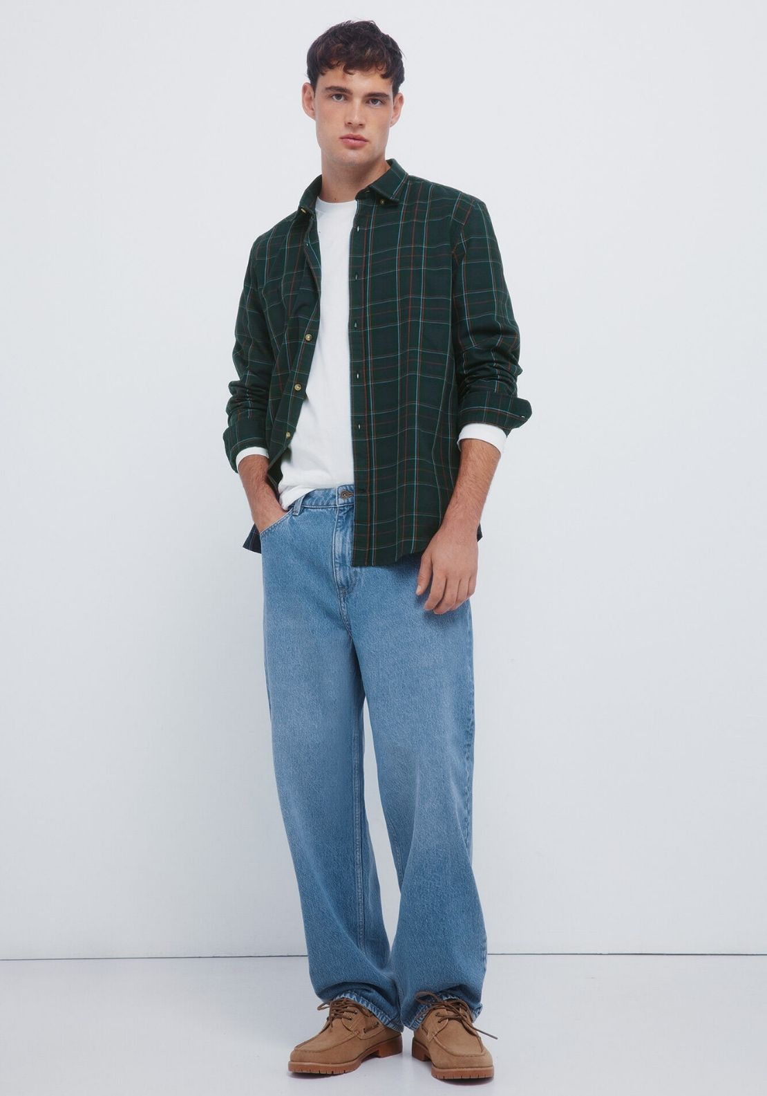 Tartan Plaid Shirt - Green
