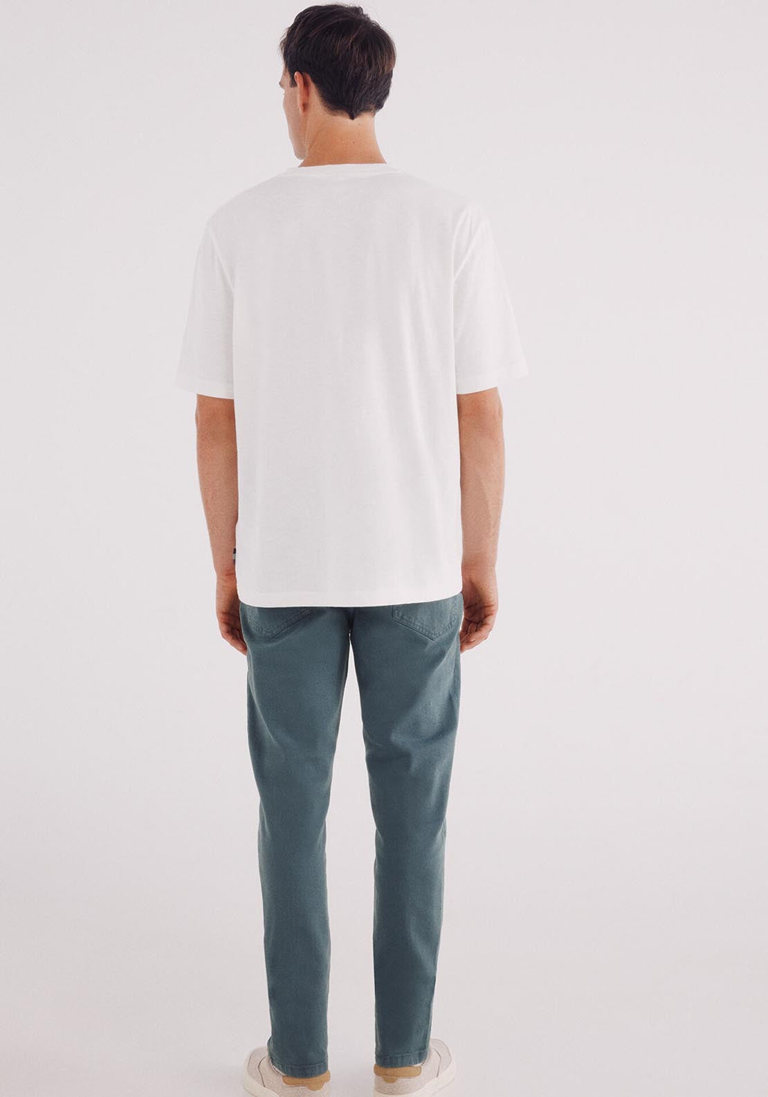Slim Fit 5 Pocket Trouser - Blue