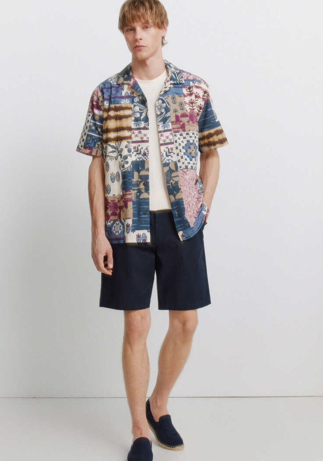 Springfield Bermuda Cargo Shorts - Beige 6 Shaws Department Stores