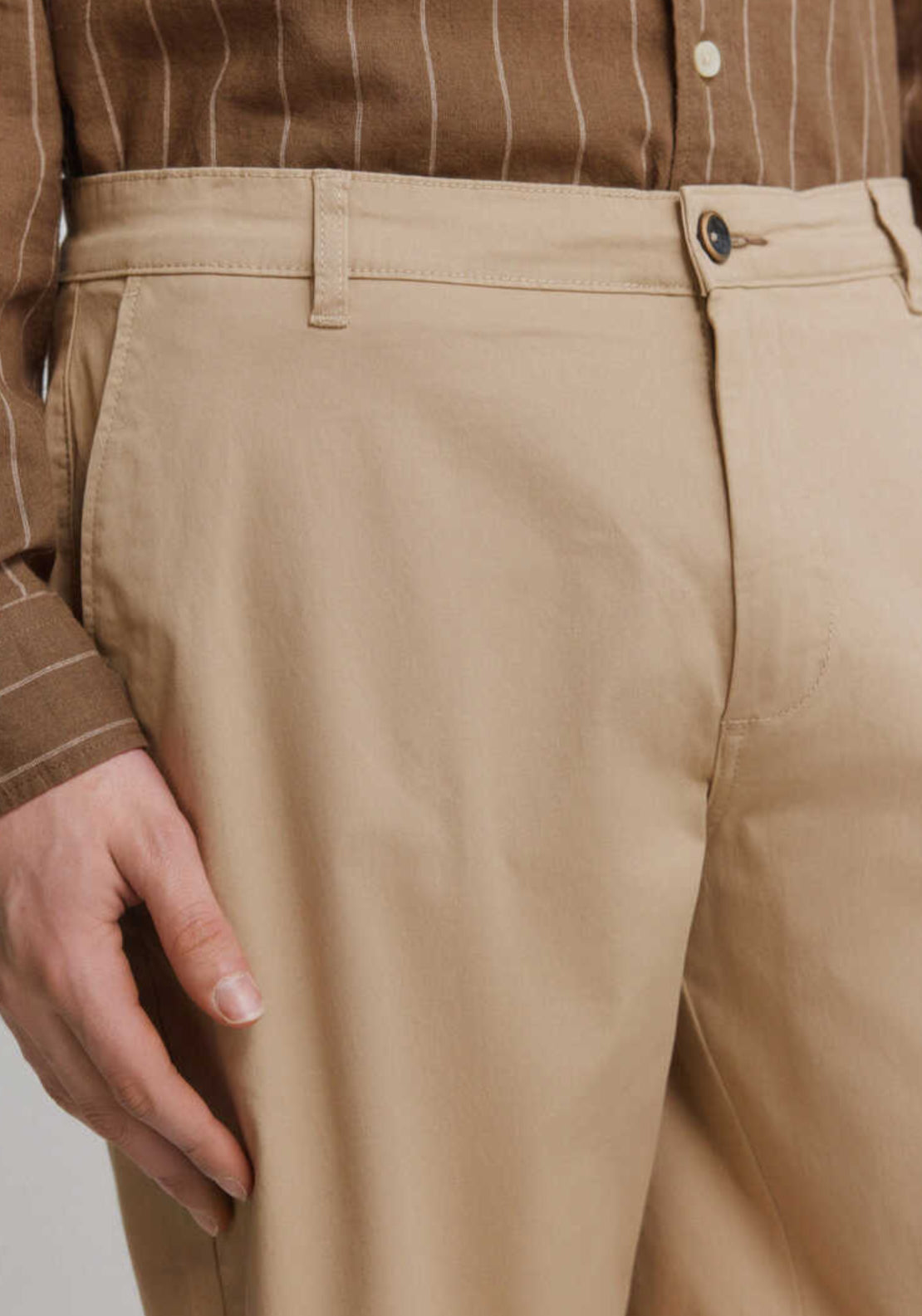 Springfield Bermuda Cargo Shorts - Beige 4 Shaws Department Stores