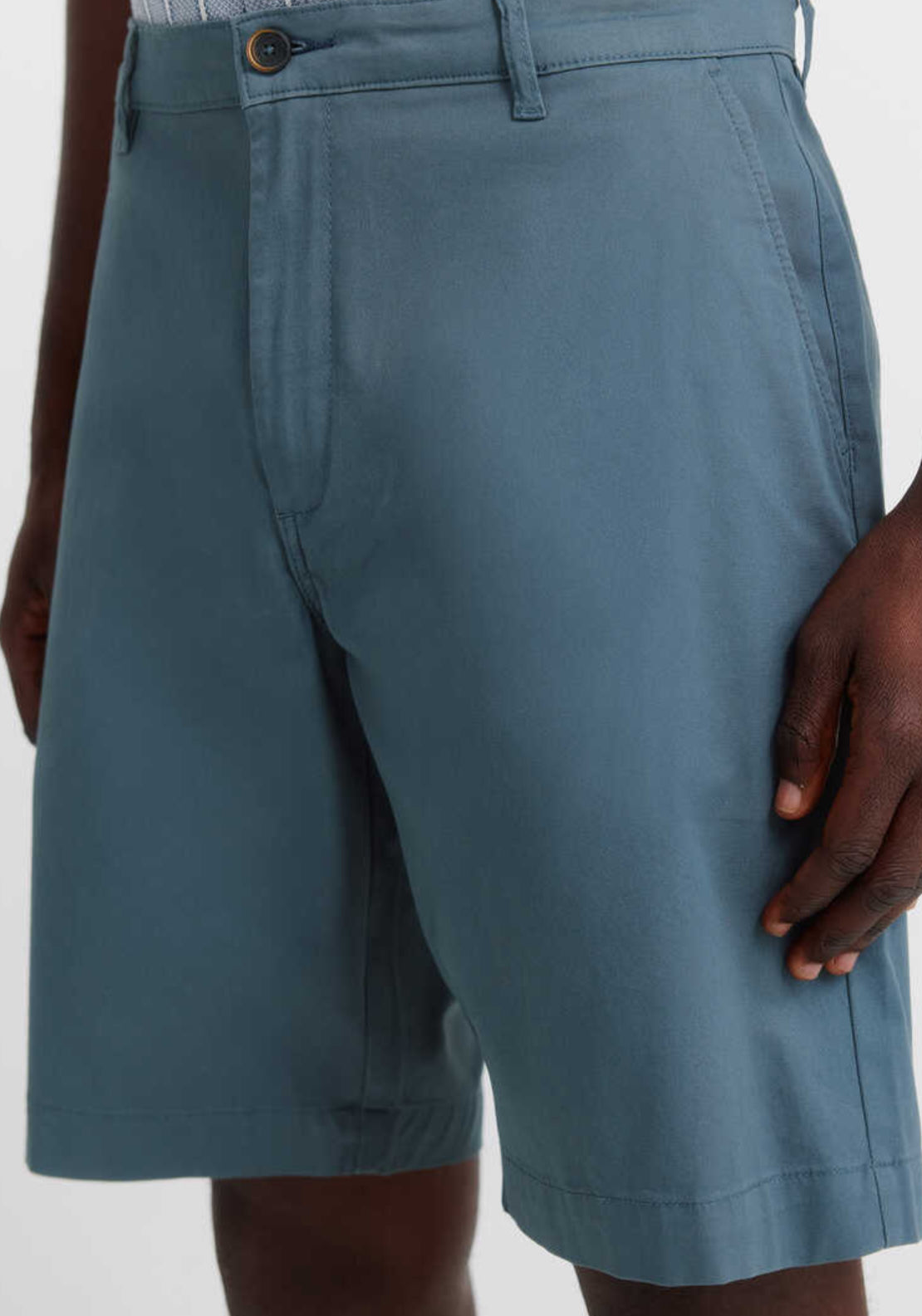 Comfort Fit Bermuda Shorts - Blue