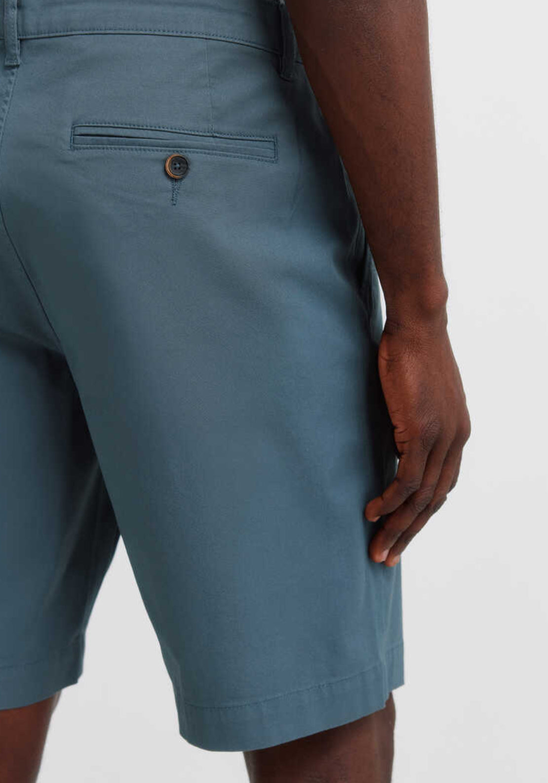 Comfort Fit Bermuda Shorts - Blue
