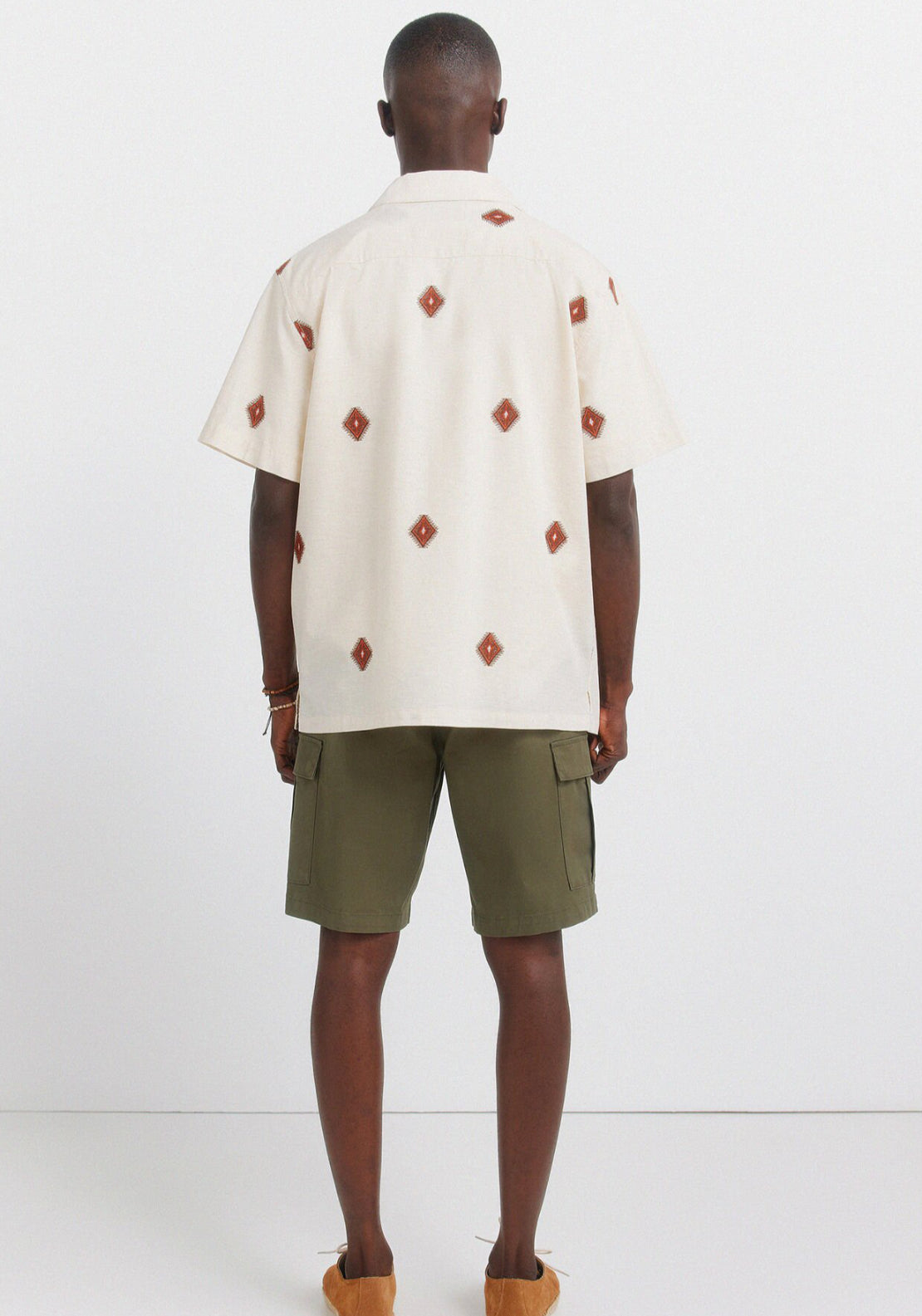 Cargo Bermuda Shorts - Medium Khaki