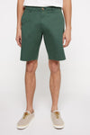 Coloured comfort fit Bermuda shorts - Green