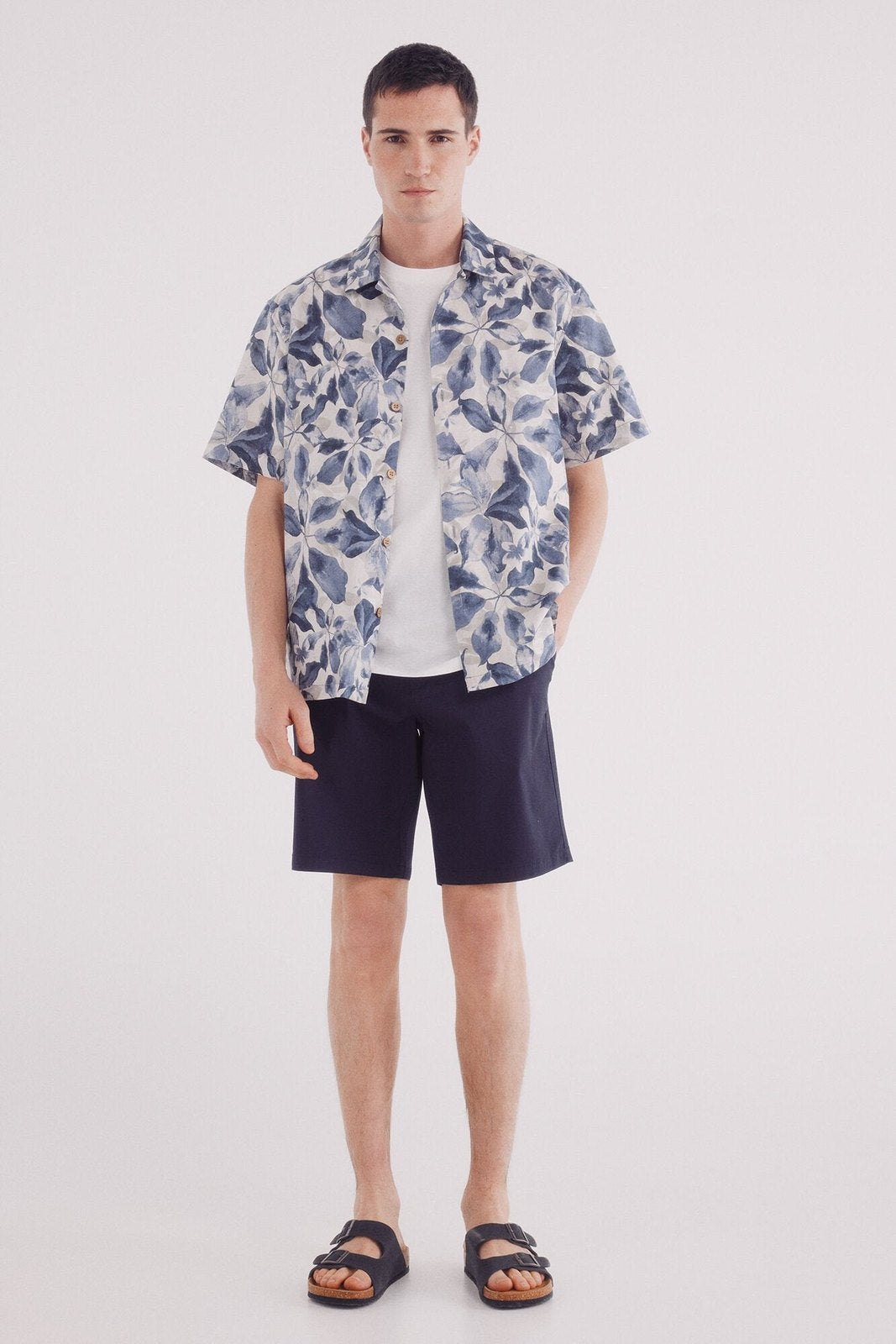 Springfield Shorts - Blue 1 Shaws Department Stores
