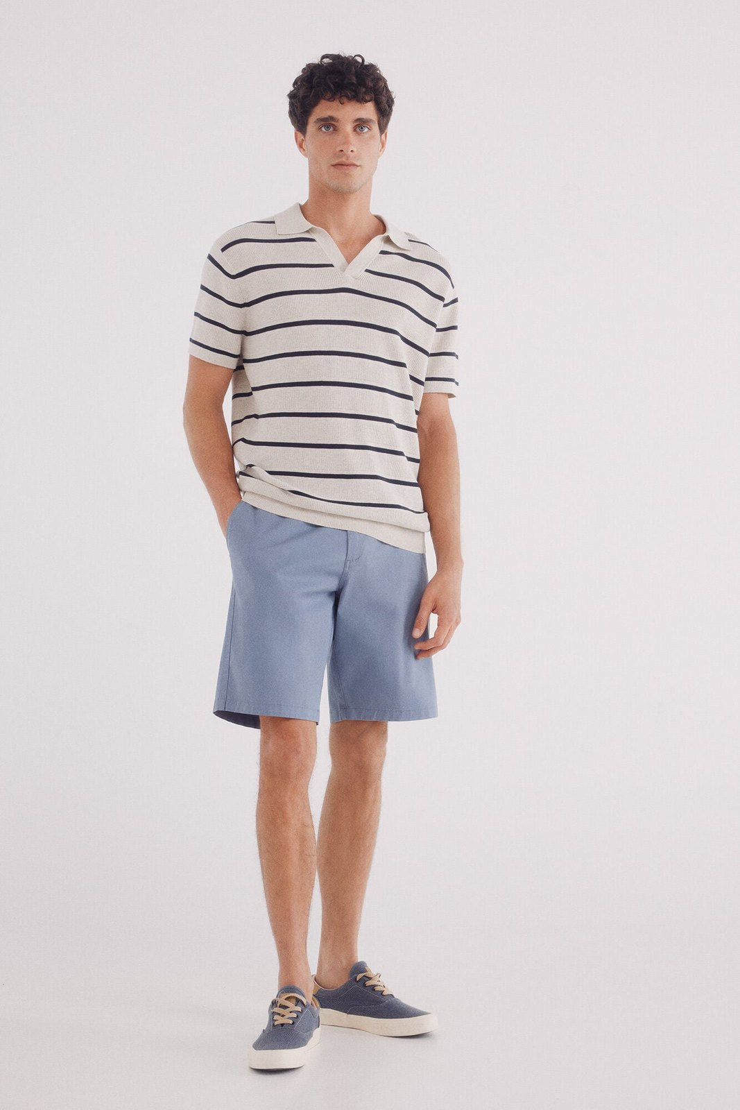 Springfield Shorts - Blue 1 Shaws Department Stores