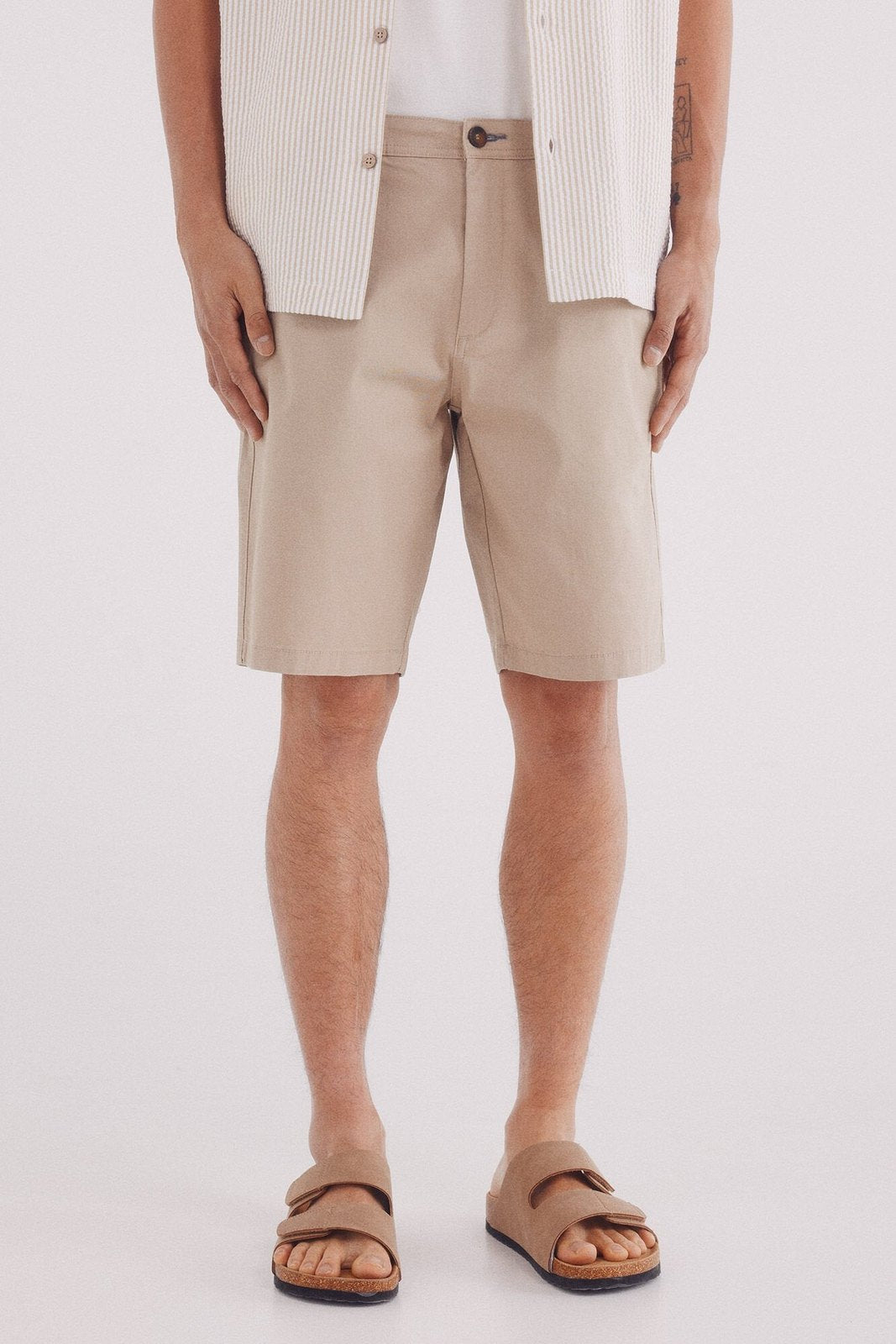 Springfield Shorts - Beige 2 Shaws Department Stores