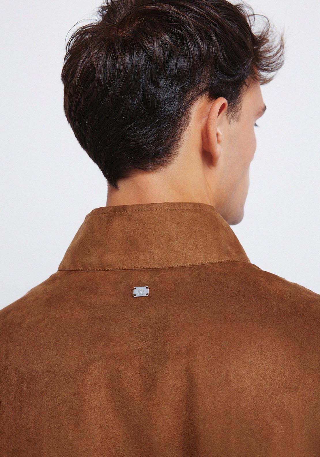 Suede Jacket - Beige/camel