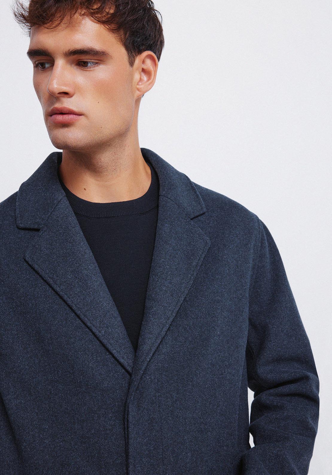 Comfort Stretch Coat - Blue