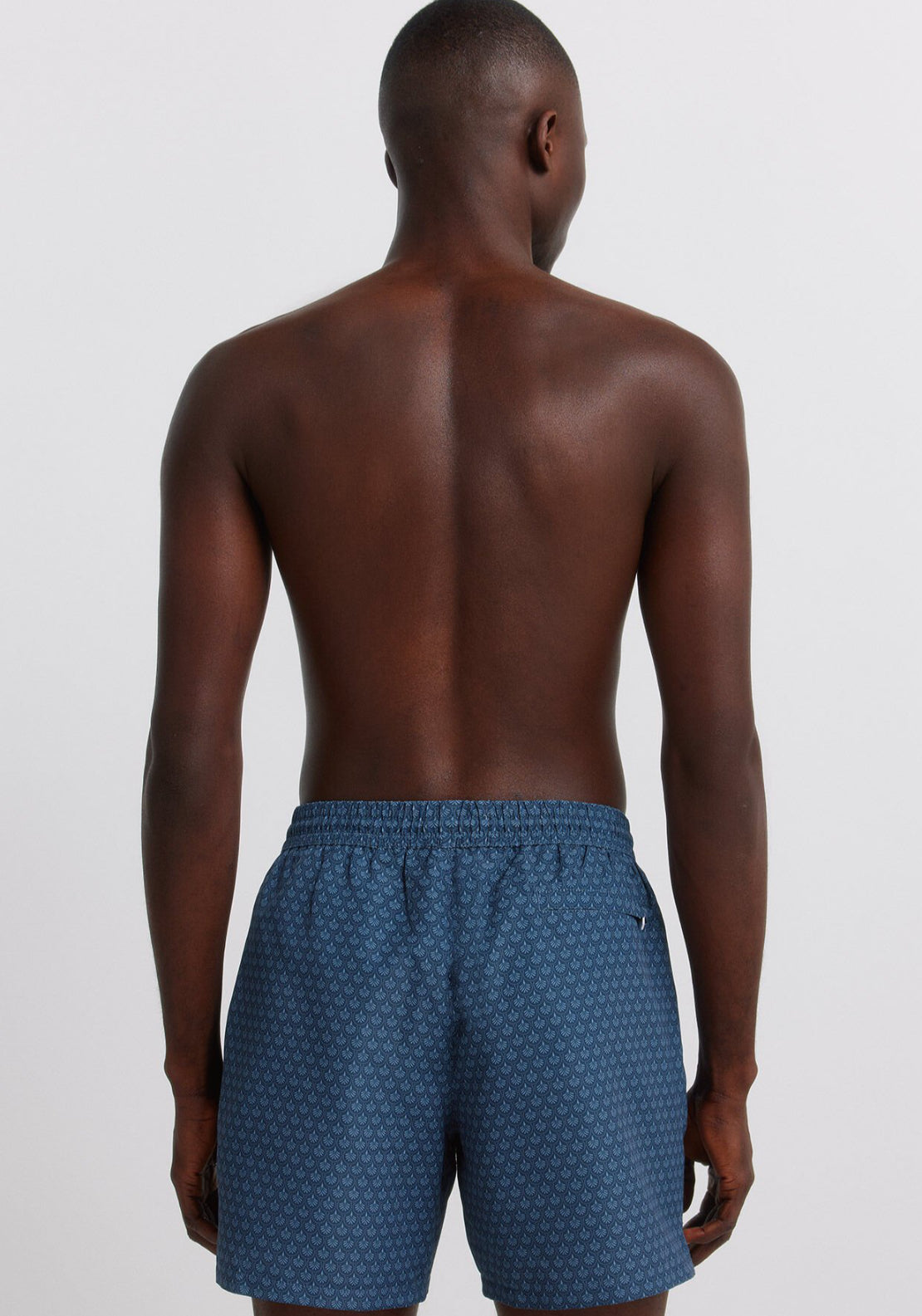 Mosaic Print Swimwear - Blue