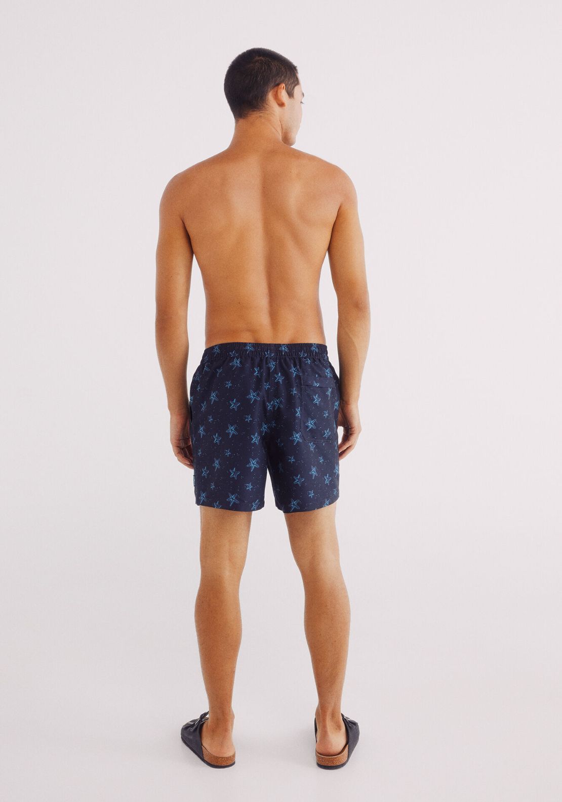 Springfield Swim Short - Blue 2 Shaws Department Stores