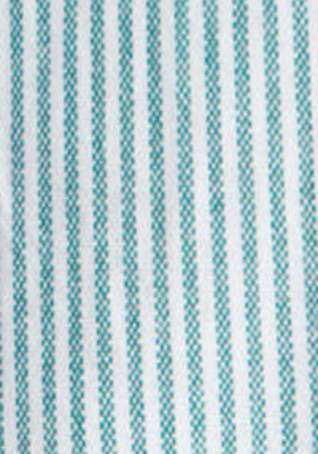 Long Sleeve Stripe Oxford Tailored Shirt - Green