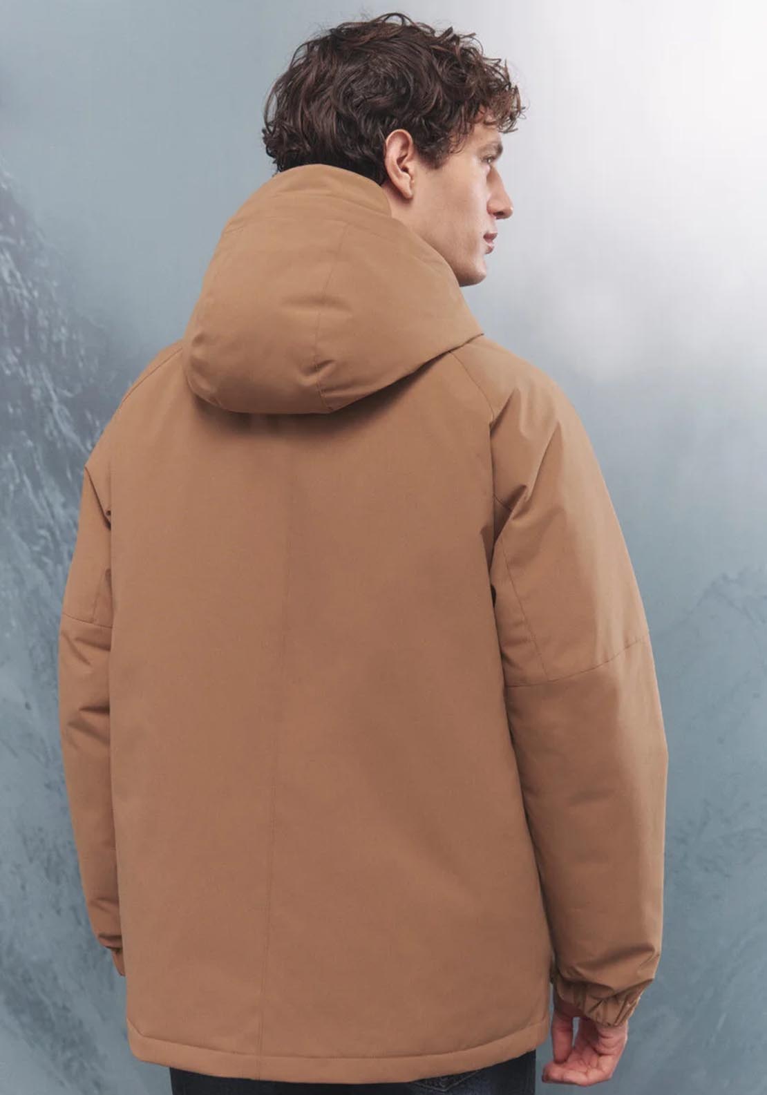 Springfield Thermal Padded Parka - Beige/camel 2 Shaws Department Stores