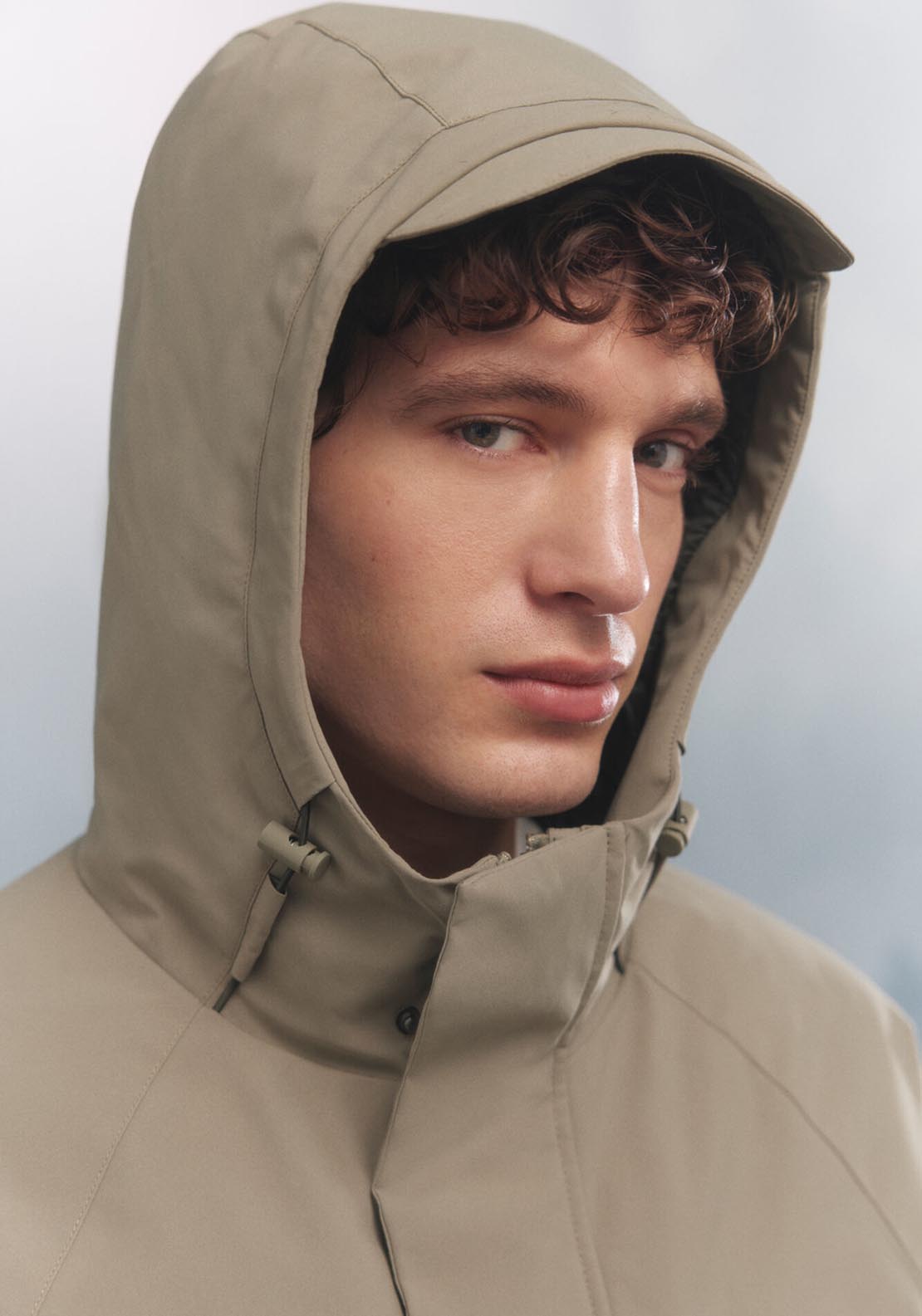 Springfield Thermal Padded Parka - Green 5 Shaws Department Stores
