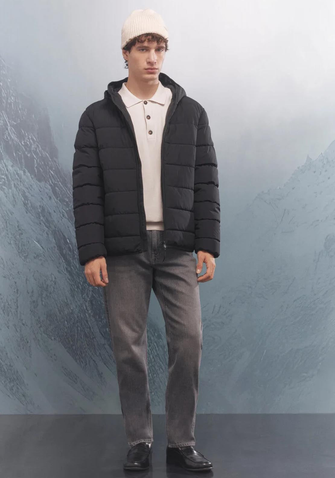 Springfield Thermal Puffer Jacket - Black 5 Shaws Department Stores