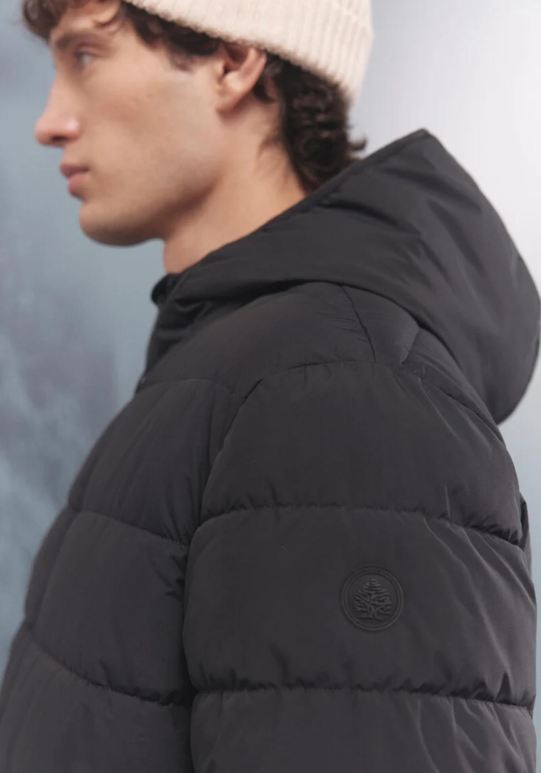 Springfield Thermal Puffer Jacket - Black 4 Shaws Department Stores