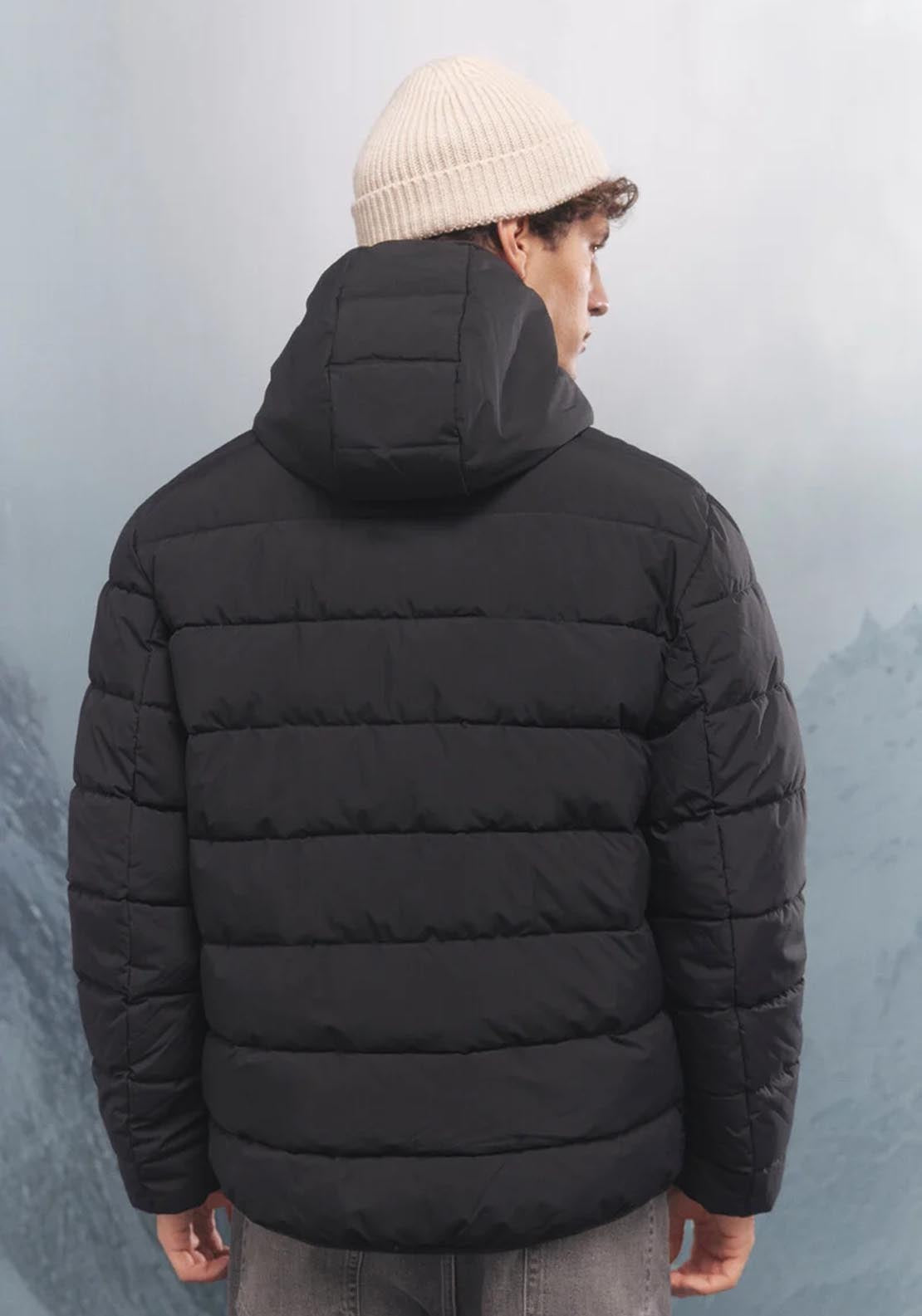 Springfield Thermal Puffer Jacket - Black 2 Shaws Department Stores