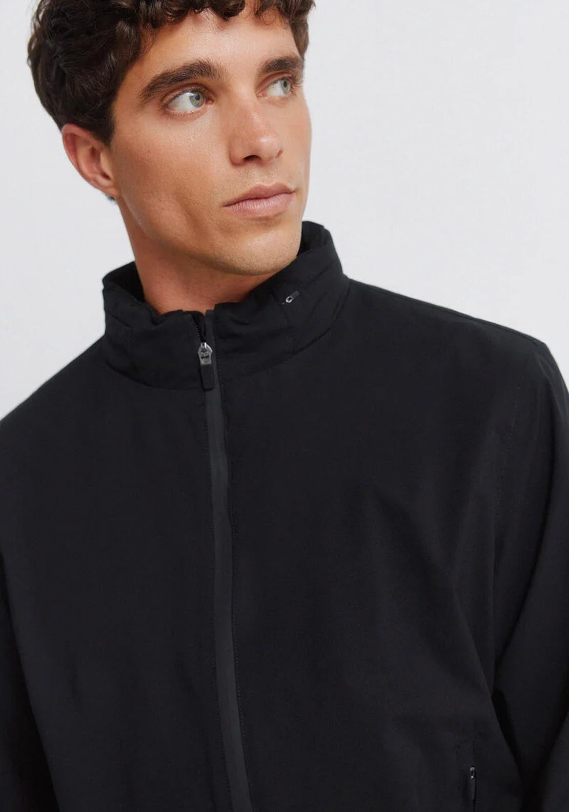 Springfield Technical Hooded Jacket - Black 6 Shaws Department Stores