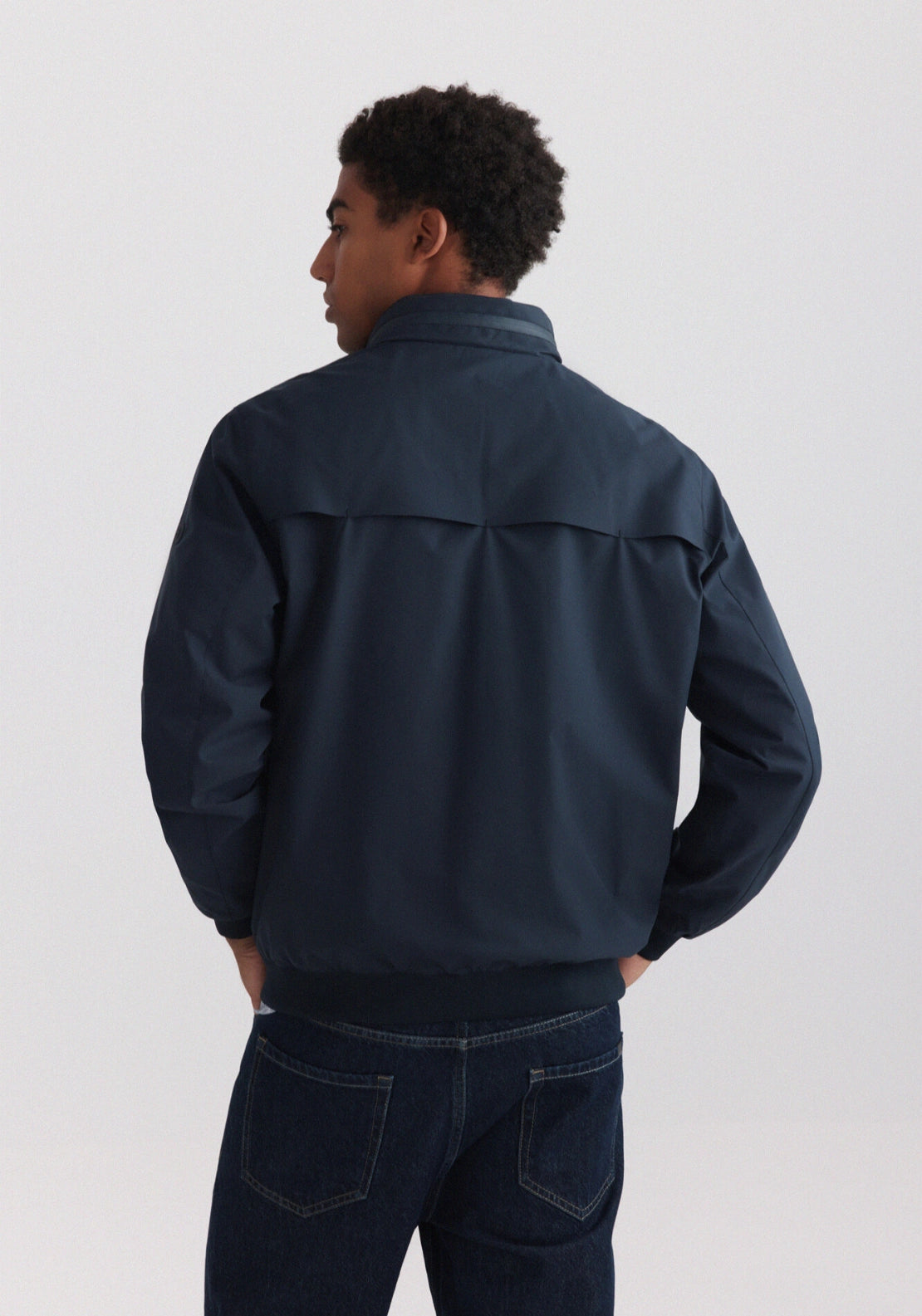 Light Tech Funnel Jacket - Blue