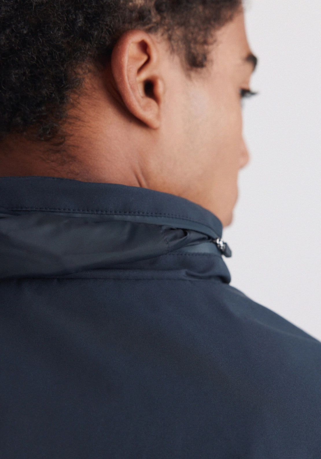 Light Tech Funnel Jacket - Blue