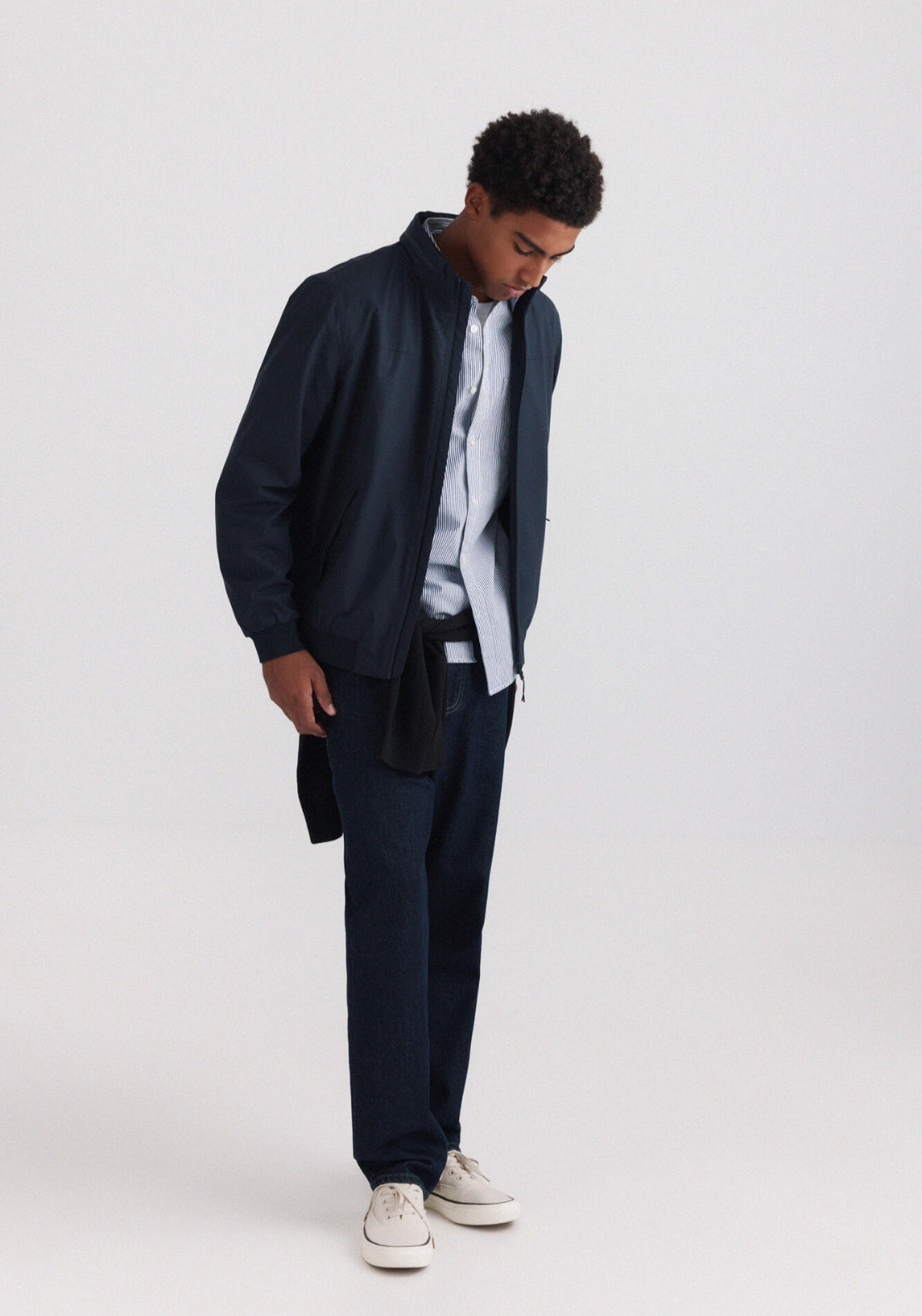 Light Tech Funnel Jacket - Blue