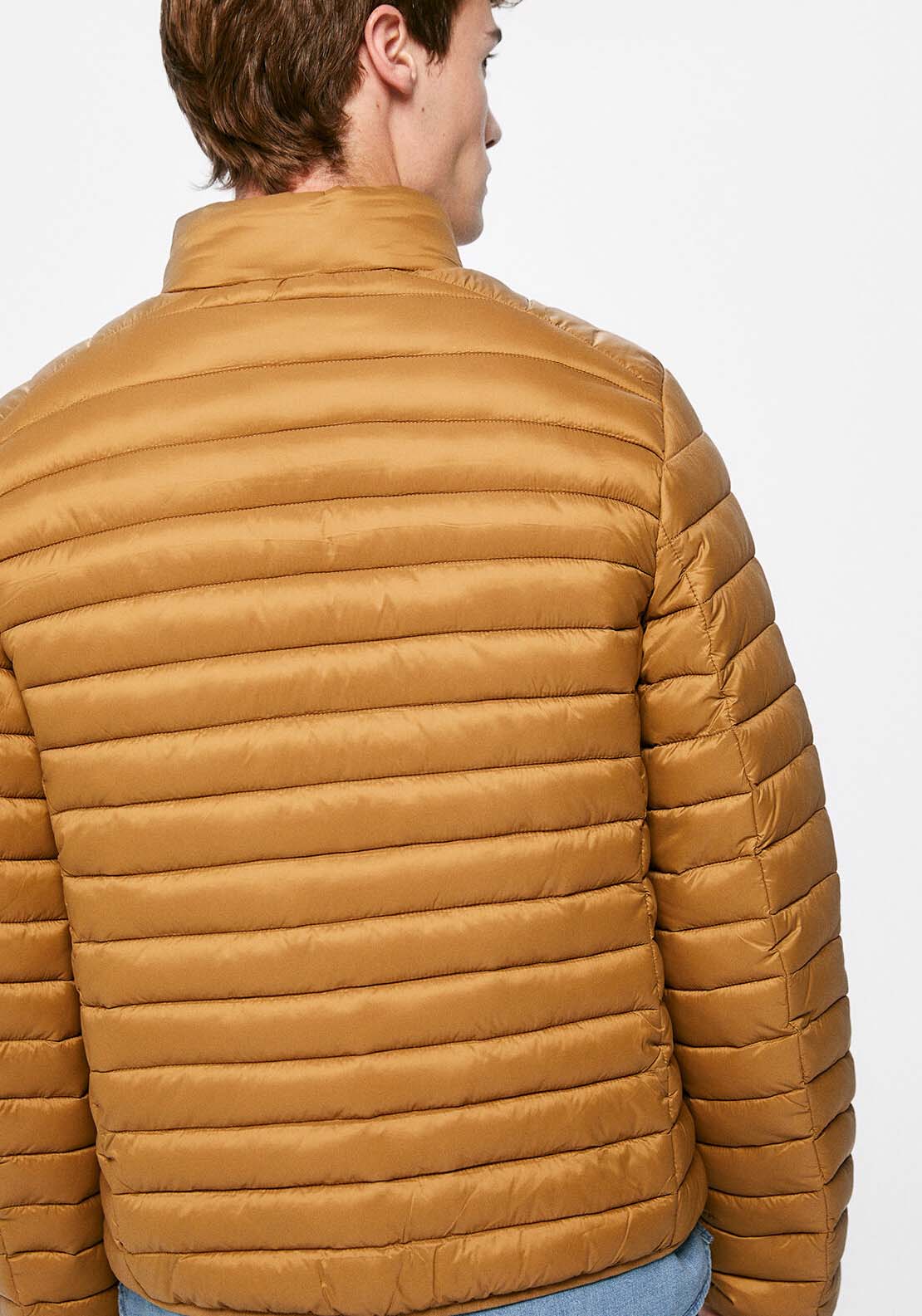 Springfield Quilted jacket - Tan 6 Shaws Department Stores