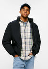 Technical quilted jacket - Navy
