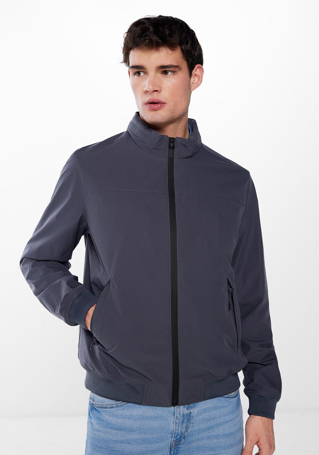 Springfield Technical jacket - Blue 1 Shaws Department Stores