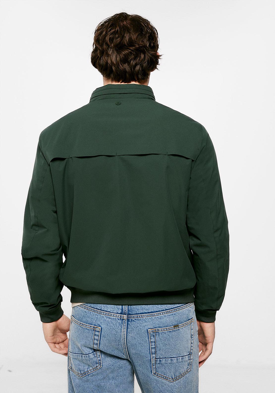 Springfield Technical jacket - Green 2 Shaws Department Stores