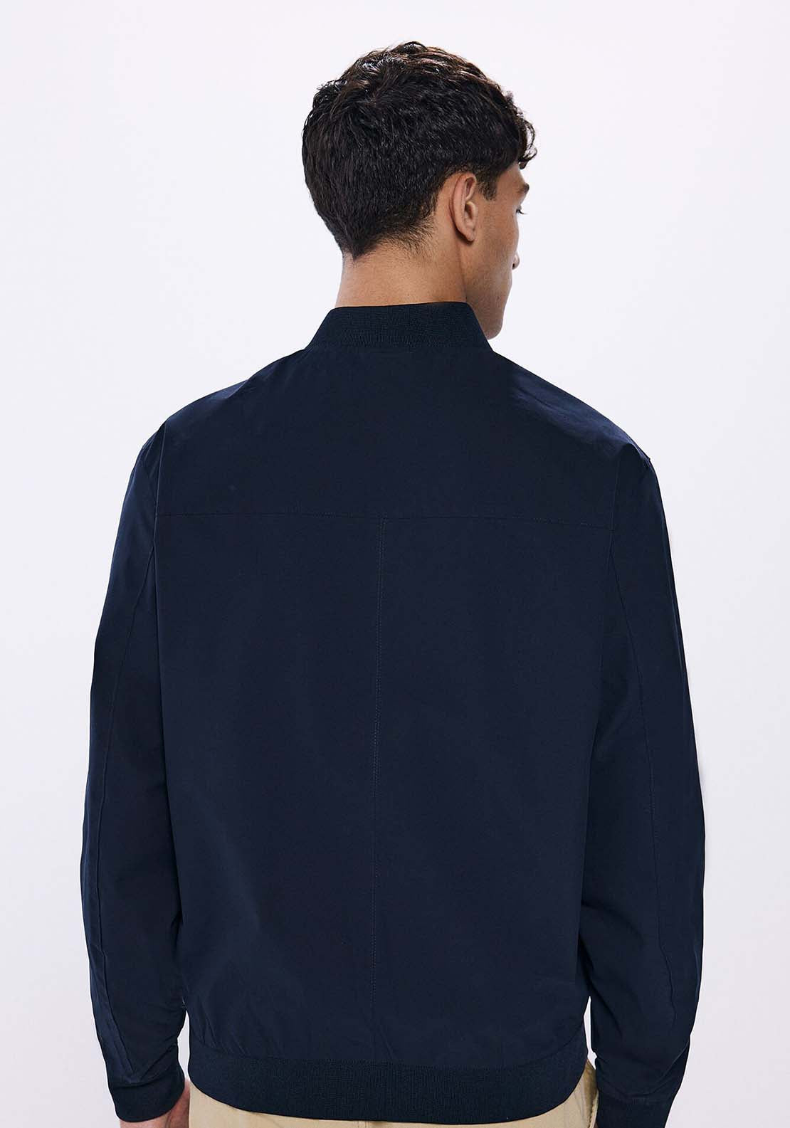 Springfield Technical bomber - Navy 2 Shaws Department Stores