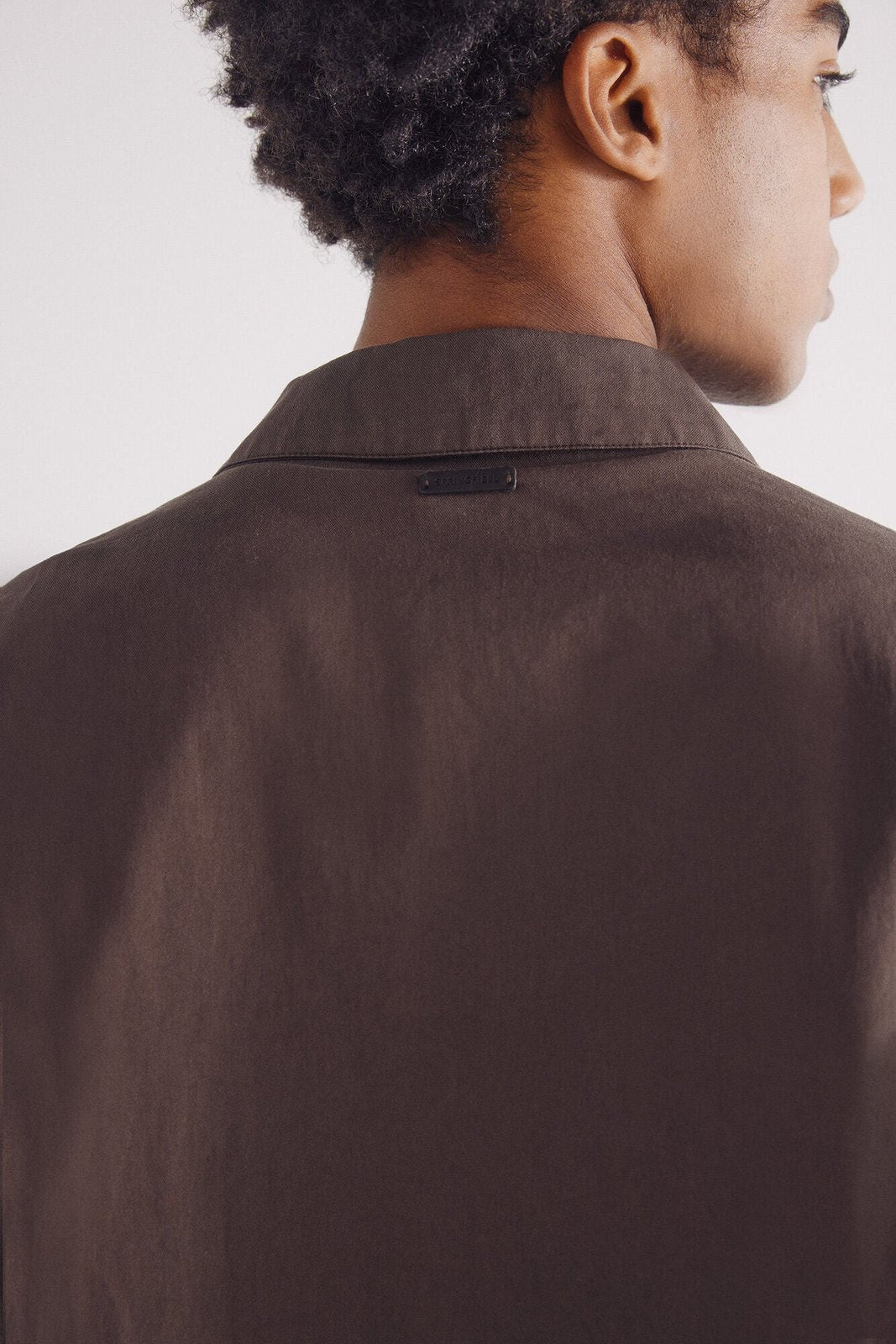 Springfield Textured overshirt - Brown Print 9 Shaws Department Stores
