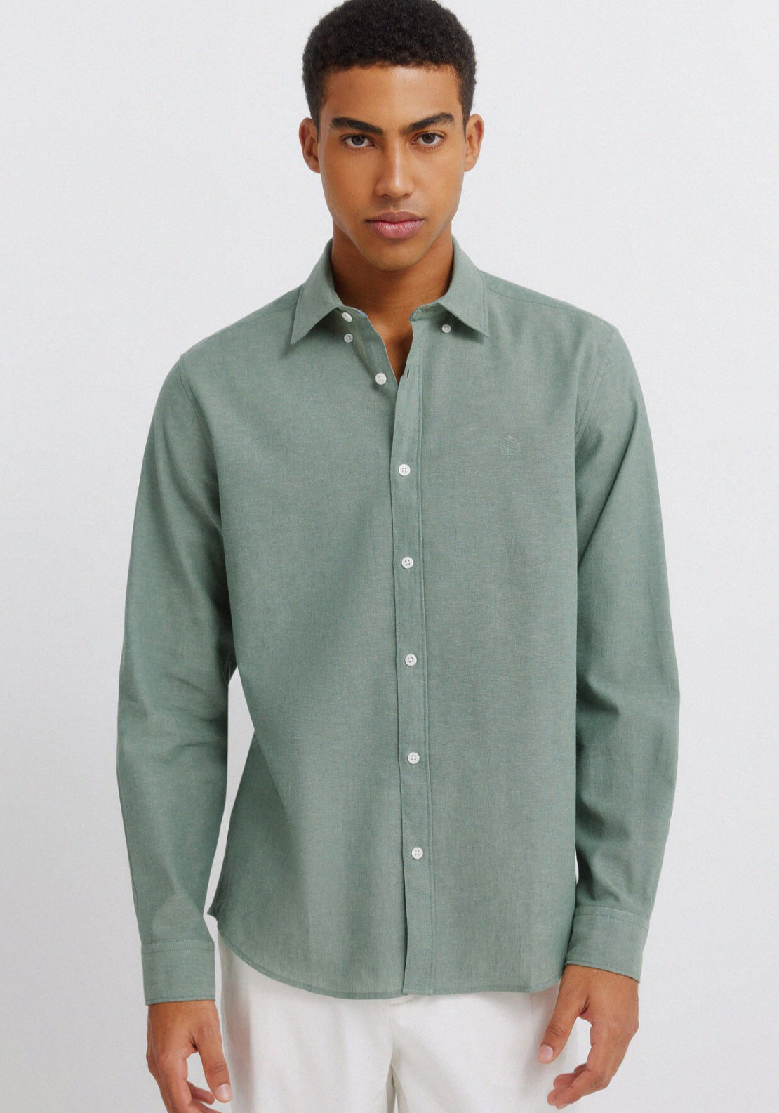Linen Shirt - Green